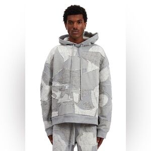 Who Decides War Gray Atom Pullover Hoodie